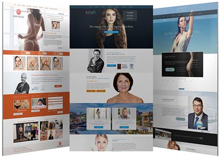 Design and development workspace with multiple screens and project assets